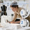 Lastempa All-in-One Sewing Machine for Beginners, Easy to Use Dual