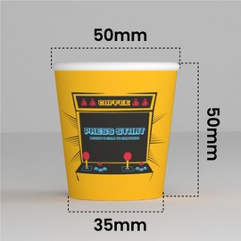 100 Pieces PubBeigeCUP Paper Coffee Cups Eco Friendly Biodegradable Disposable Cups Small Takeaway Hot Drinks 65ml