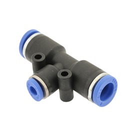 IQS T-Connector Reducing 10 mm - 6 mm, IQS Standard Pneumatic T-Connector