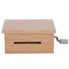 15 Note HandCranked Wooden Music Box with 7Pcs Blank Paper