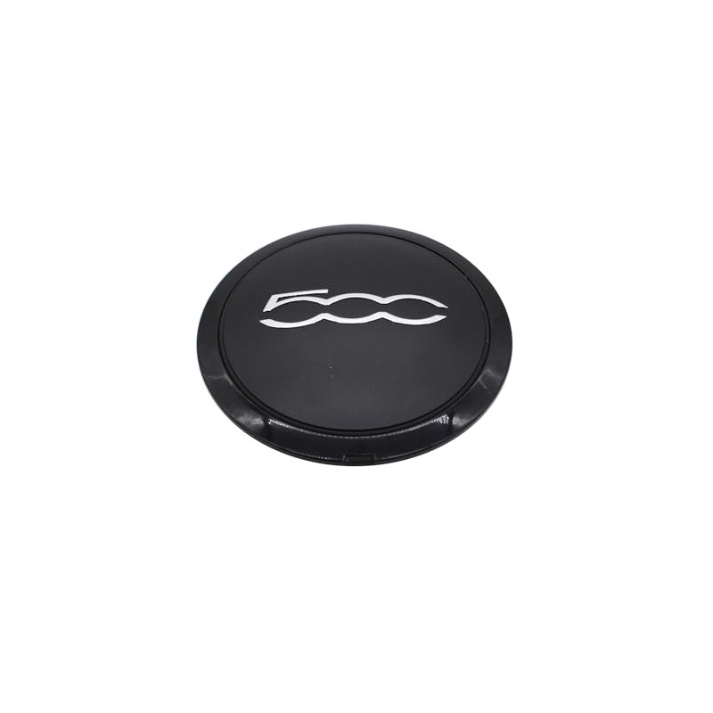Matte Black Wheel Centre Hub Cap Trim 51907951 for FIAT