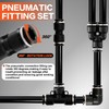 170PCS Push-to-Connect Air Fittings Kit, Quick Connect 1/8",1/4",5/16",3/8",1/2" NPT with