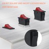 APIELE KCD3-101N Illuminated Rocker Switch with 250 V Durable Rocker