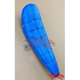 Vintage Lowrider Polo Banana Seat Vinyl Double Line 20" Stingray Bike BLUE.