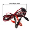 QWORK 8Ft Wire Harness with Clamps, 16AWG Wire Harnes, SAE