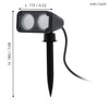 EGLO 93385 GU10-LED Black Outdoor Floor Lamp NEMA 1