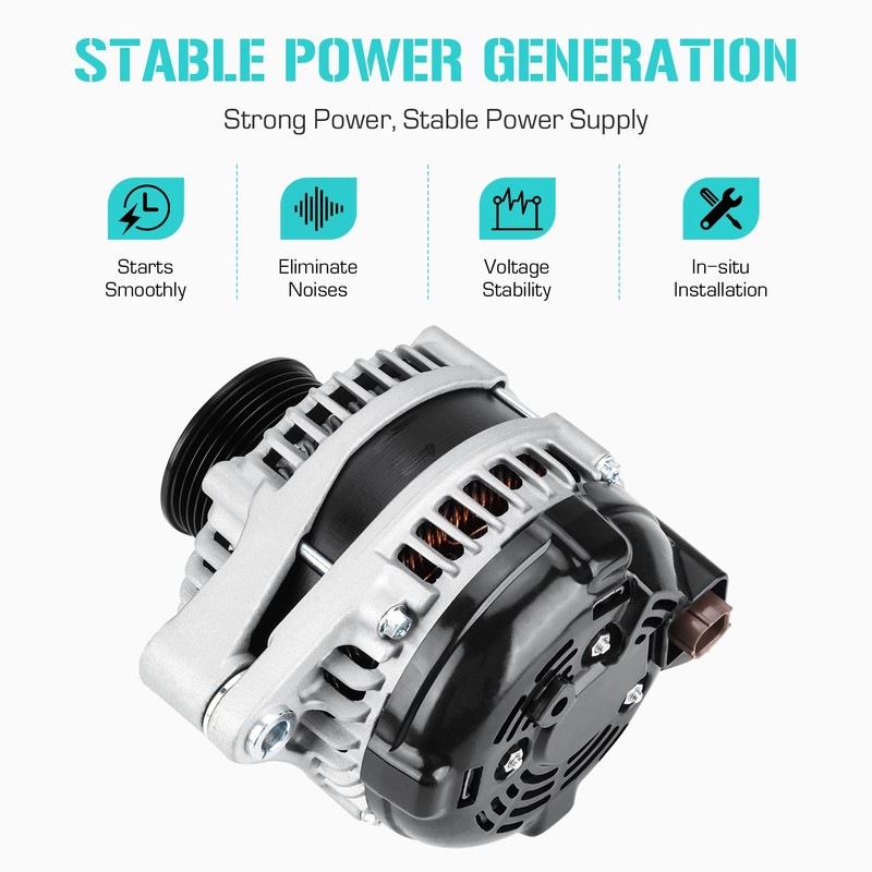 New Alternator Fit for Honda 3.5 3.5L Pilot 2012 2013