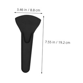 KOMBIUDA 2pcs Magnetic Scissor Holder for Refrigerator Strong Attachment Scissors Storage Tool Food Scissor Cover Sleeve Kitchen Organization in Black Green