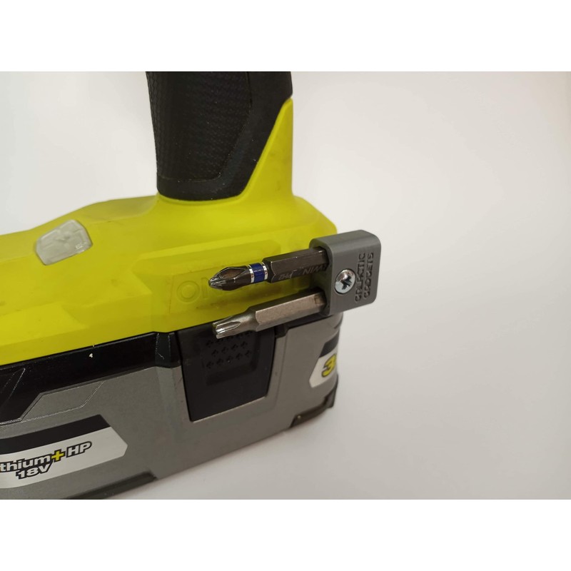 Side Mounted MAGNETIC Bit Holder for MAKITA 18V and Ryobi