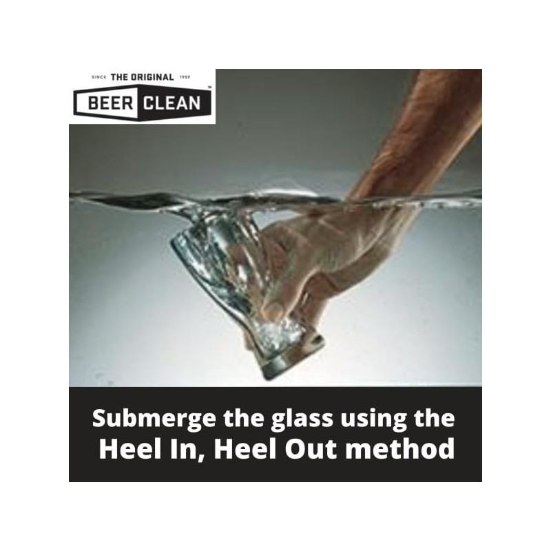 Diversey-90223 Beer Clean Last Rinse Glass Sanitizer, .25oz Powder Packet