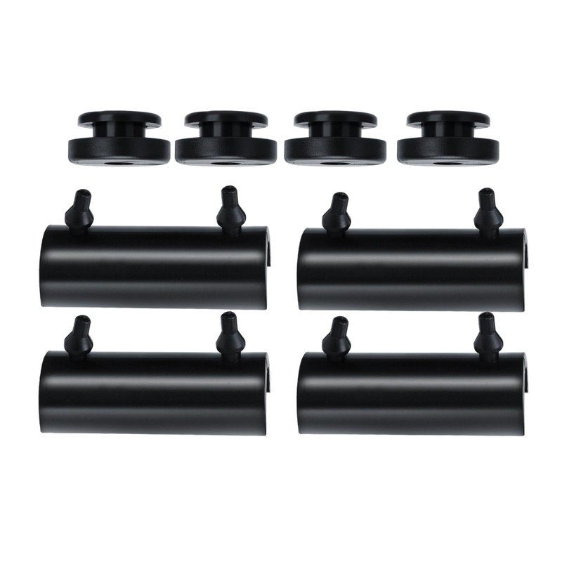 VPZMT Rubber Mounts Support Cushion Hard Saddle Bags for Harley