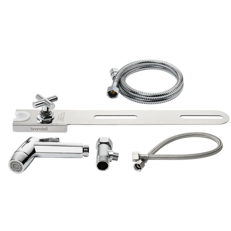 Brondell CleanSpa Easy Hand-Held Bidet Holster with Integrated Shut Off