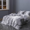 Sleepymoon Duvet Cover Set Silk Like Single Double King Super