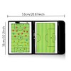 VolksRose Soccer Coaching Board, Soccer Tactics Board with Magnets and