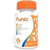 Punic 30 cápsulas de Vitamina C Vitamina D3 Jengibre Curcuma