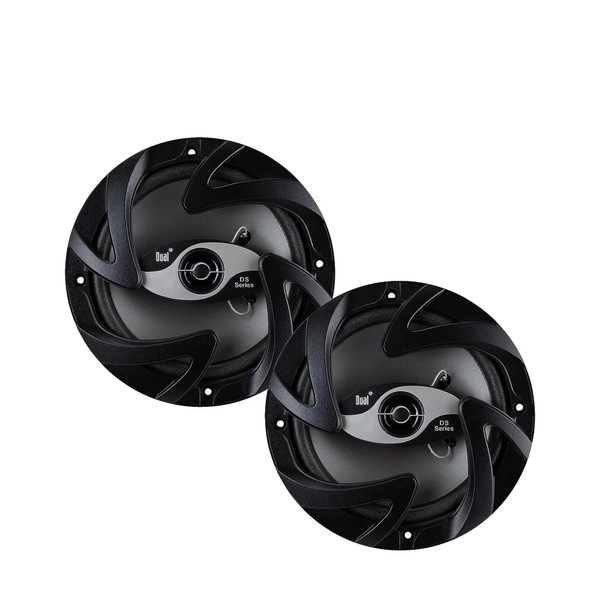 Dual Electronics DS652 2-Way 6 ½ inch Car Speakers with