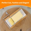 Tianman Cheese Slicer Cheese Cutter with 4 Replacement Cutting Wire,Heavy