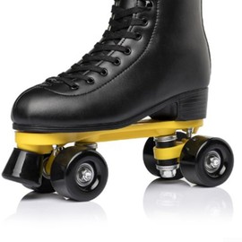 8 Pack Indoor Quad Roller Skate Wheels for Roller Derby Speed Skating, Artistic,Rink & Rhythm Skates, PU Wear-Resistant Wheels Double-Row Roller Skates Accessories