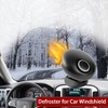 12V Protable Car Heater, 150W Windshield Defroster Defogger, Quick Heating,