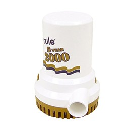 Rule 09, 2000 GPH Gold Series Bilge Pump