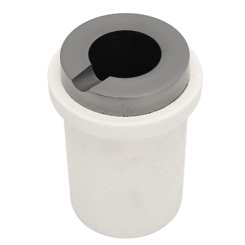 Graphite Crucible Set Induction Gold Melting Furnace High Temperature Resistant