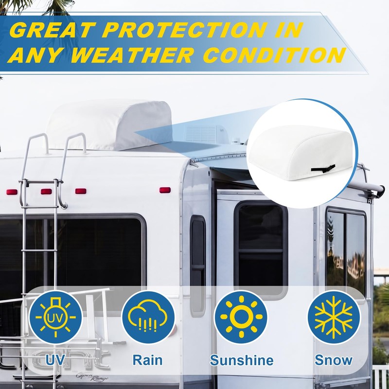 2 Pcs RV Air Conditioner Cover, 32 x 29 x