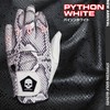 FLUO PYTHON WHITE Mens Golf Glove Left Hand Python White