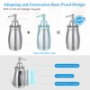 GLUBEE Soap Dispenser Stainless Steel - Brushed Nickel Pump Dispenser