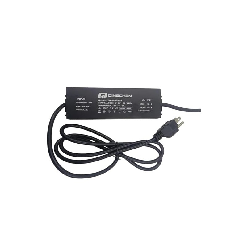 LED Power Supply Waterproof IP67 100W 12V DC 8.3A,AC to