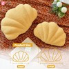 Lfsaaj Yellow Seashell Throw Pillows, Shell Shaped Throw Pillows, 13