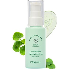 DERMAL Suero Facial Cicamida 50ml – Hidratante y Calmante con Ceramida y Centella Asiática, Alivia el Enrojecimiento y Refresca la Piel