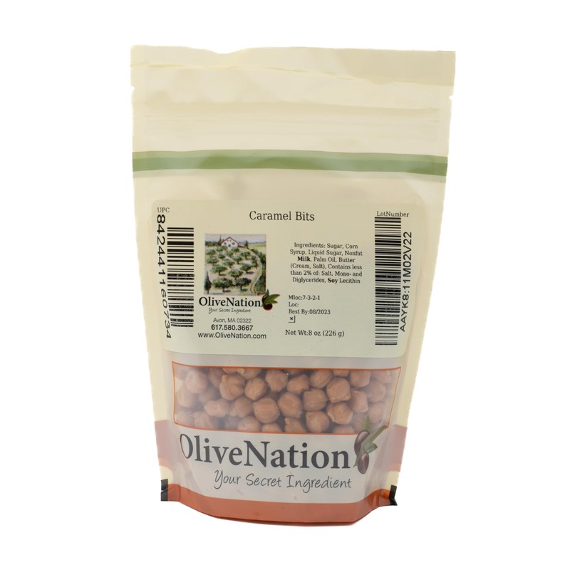 Caramel Bits for Baking, OliveNation Caramel Bits for Confectionery, Desserts,