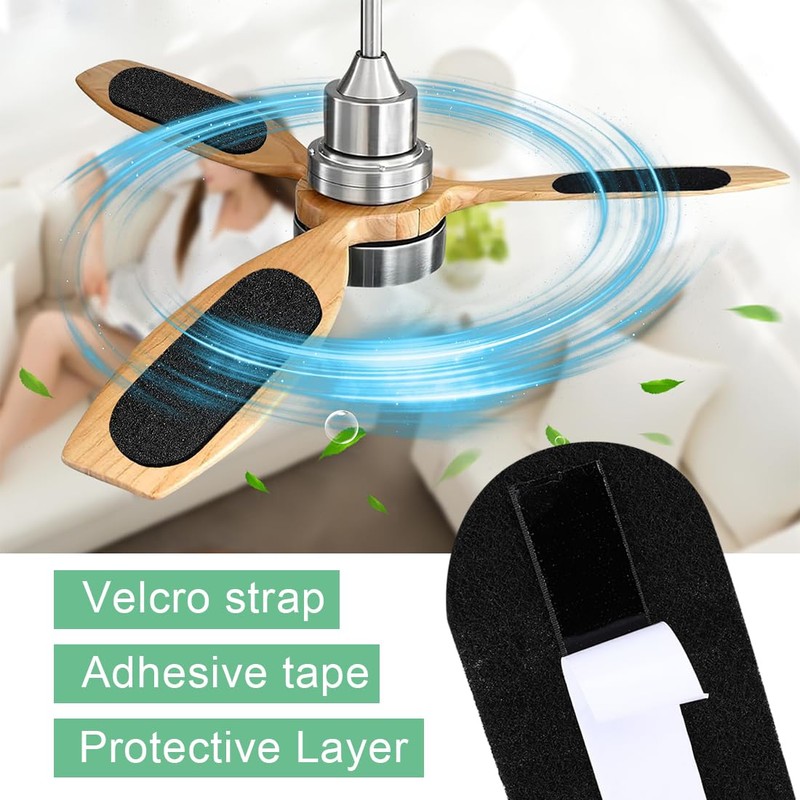 LINXIU 10 Pack Ceiling Fan Filters for Blades Coconut Carbon