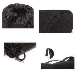 Mirhua Water Bottle Pouch, 18.7 fl oz (550 ml), Water Bottle Pouch, Nylon Bottle Case, Outdoor Water Bottle Holder, Kettle Bag