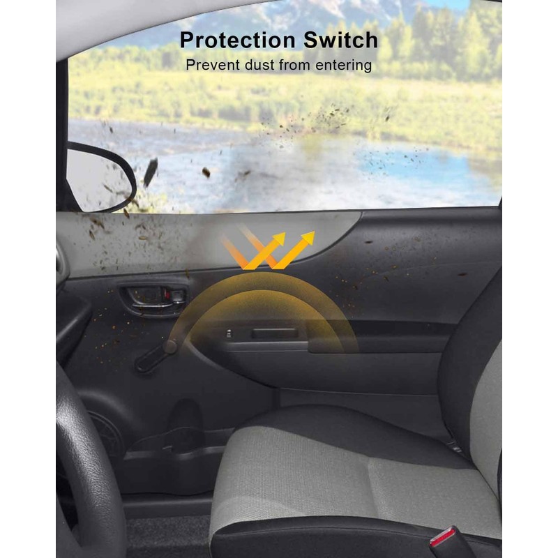 Front Left Door Window Switch Panel Bezel Trim Fit for