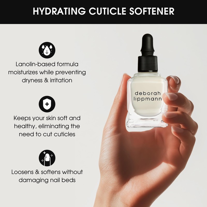 Deborah Lippmann Cuticle Remover Cuticle Softener for Nail Care No