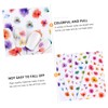 Healvian 8pcs Nail Art Stickers Chic Mixed Pattern Nail Decals