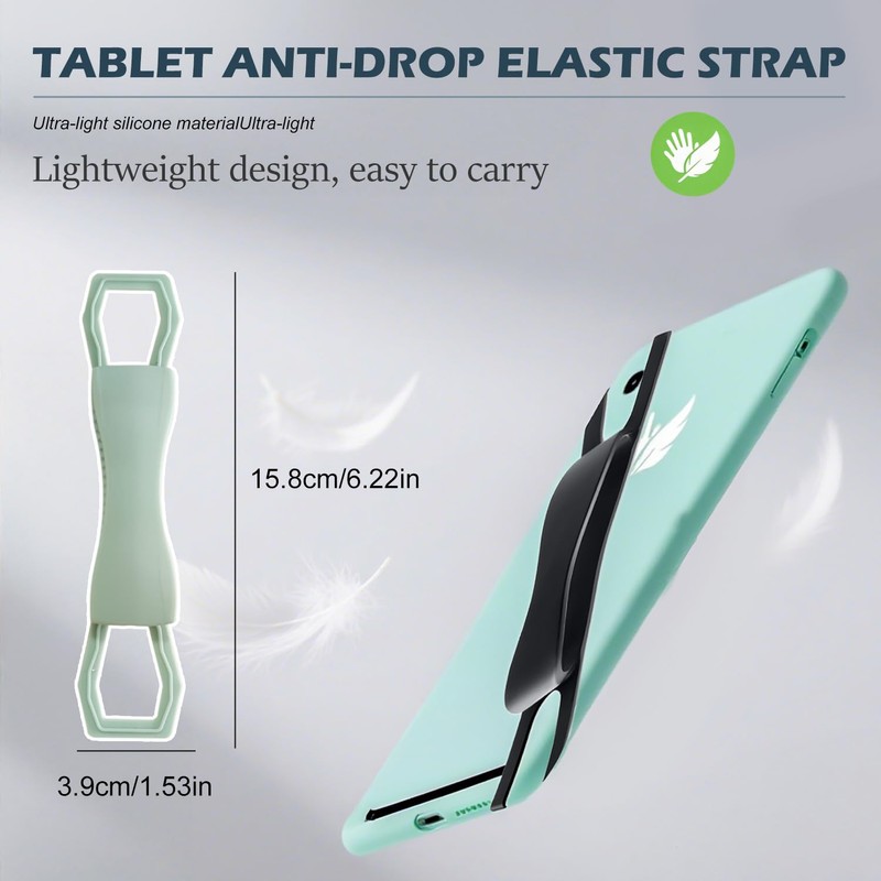 TORMEN Hand Strap for Kindle Tablets – Anti-Slip E-Reader Grip