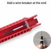8-in-1 Multifunctional Sink Wrench - Lightweight, Durable Plumbing Tool for