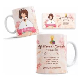 Like Shop 25 Tazas Personalizadas Recuerdo Para Primera Comunion
