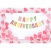 Happy Anniversary Banner, Wedding Anniversary Party Funny Paper Sign Party