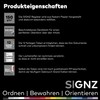 SIGNZ Index DIN A4, 12 pieces, 5 pieces, extra strong