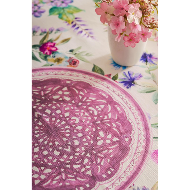 Maison d' Hermine Tablecloth 100% Cotton 140cm x 230cm Decorative
