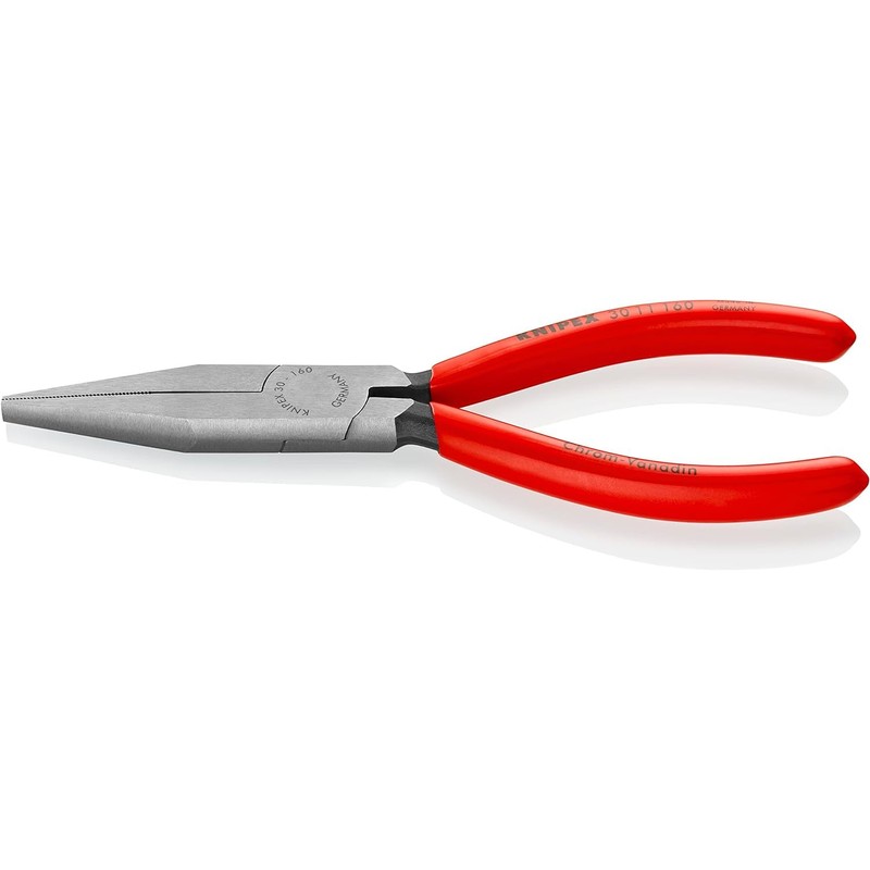 Knipex 30 11 160 Long Nose Pliers black atramentized plastic