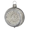 Jingle Bells Lauscha Wanda Reflex Ball 6 cm Silver
