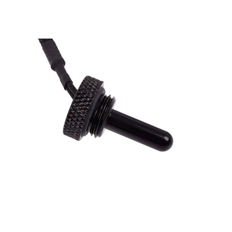 Alphacool 17365 Eiszapfen Temperature Sensor Plug G1/4 - Deep Black