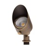 Lumen Logic 12V 6W Solid Brass (Bronze) LED Outdoor Spotlight