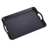Plastic Tray with Handles, 3 Pack Plastic Tray with Handles