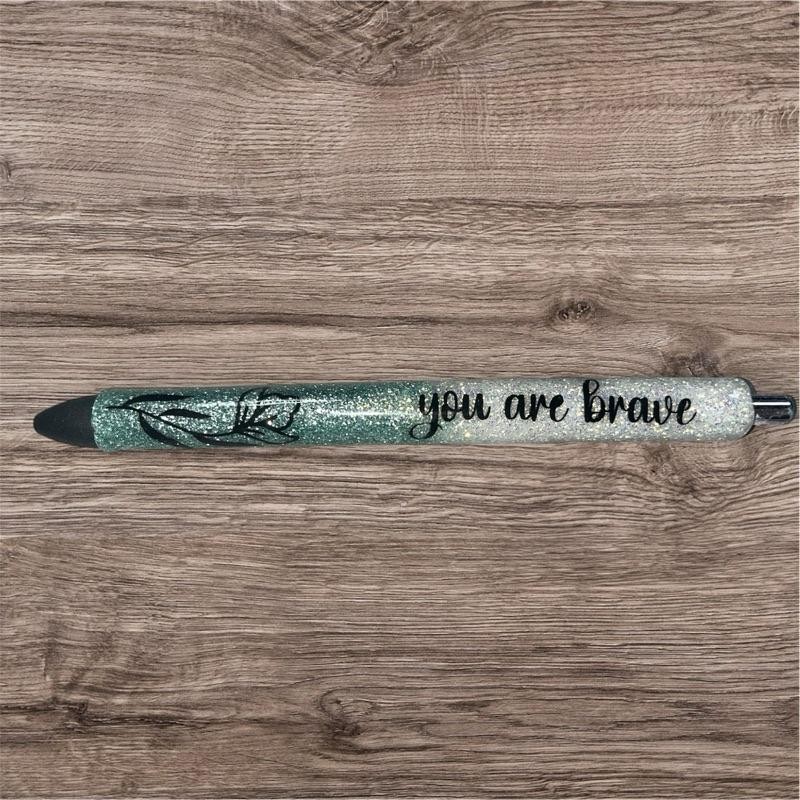Beautiful Inspirational Pen Set - Colorful Pens with "You Are