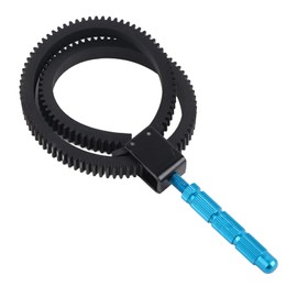 Follow Focus Ring Belt, Adjustable Manual Flexible Gear Ring Belt for DSLR Camera Follow Focus Zoom Lens